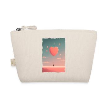 Amour Illustration Design Minimaliste - Trousse biologique - nature - Devant
