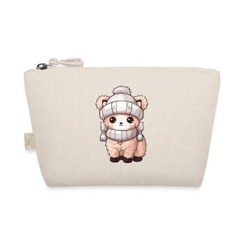 Alpaga Hiver Animal Mignon Bande Dessinée - Trousse biologique - nature - Devant