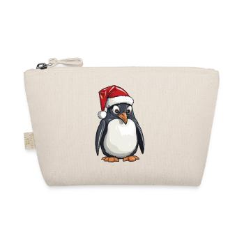Pingouin Noël Animal Portrait Noël - Trousse biologique - nature - Devant