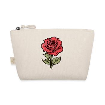 Fleur d’amour rose - Trousse biologique - nature - Devant