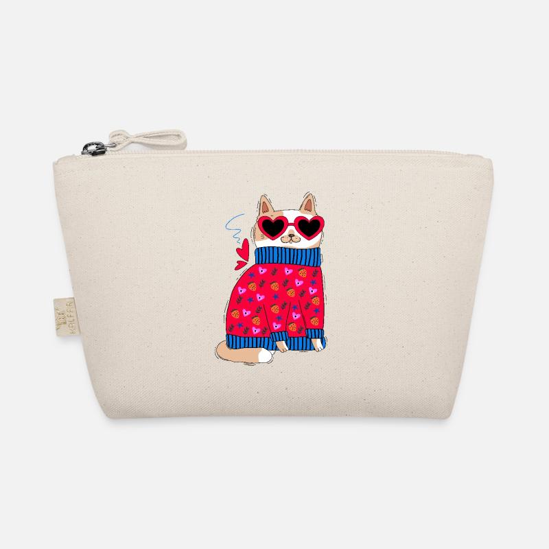 Chat et cœurs Trousse biologique