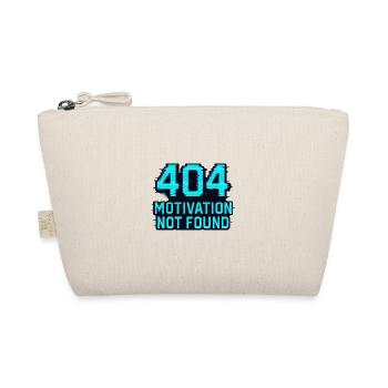 404 - Motivation not Found - Bio-Täschchen - Natur - Vorne