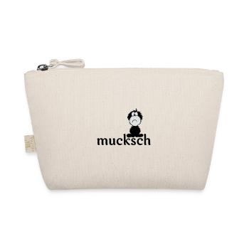 Monster Smuffel ist mucksch - Bio-Täschchen - Natur - Vorne