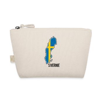 Souvenir du contour du drapeau de la Suède - Trousse biologique - nature - Devant