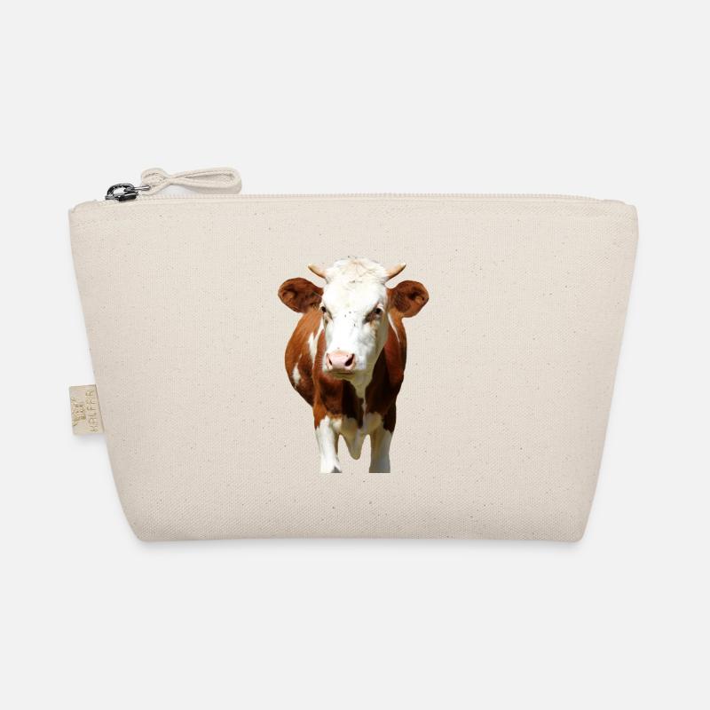Cow Cow Head Organic Pouch