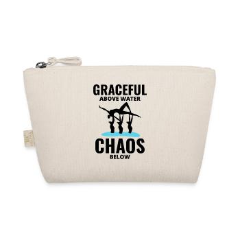 Anmutiges Chaos Synchronschwimm-Teamschwimmer - Bio-Täschchen - Natur - Vorne