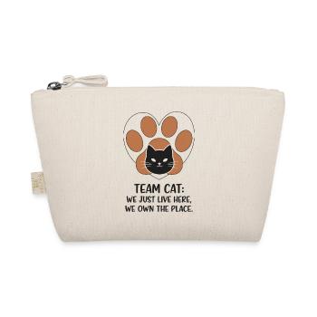 Team Cat: The Real - Organic Pouch - nature - Front