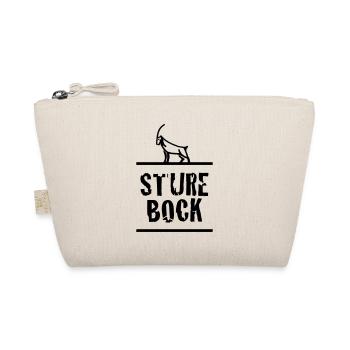 Sture Bock | Schweiz | Schweizerdeutsch | Outdoor - Bio-Täschchen - Natur - Vorne