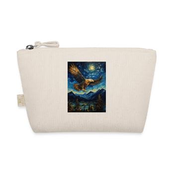 Eagle, Van Gogh, Starry Night, Animal, Bird - Organic Pouch - nature - Front