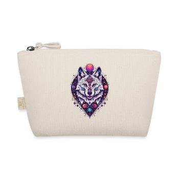 WOLF, COSMIC, UNIVERSE, PLANET, STARS, GALAXY, WORLD - Organic Pouch - nature - Front
