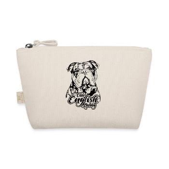 OLDE ENGLISH BULLDOG Portrait Hunde OEB Wilsigns - Bio-Täschchen - Natur - Vorne