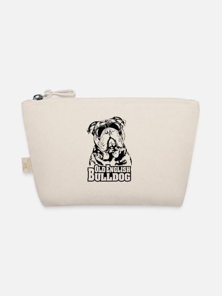 VIEUX BOULEDOGUE ANGLAIS cool lunettes de soleil chien chien - Trousse biologique - nature - Devant