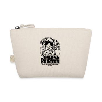 SMALL MUNSTERLANDER POINTER coolest people dogs - Organic Pouch - nature - Front