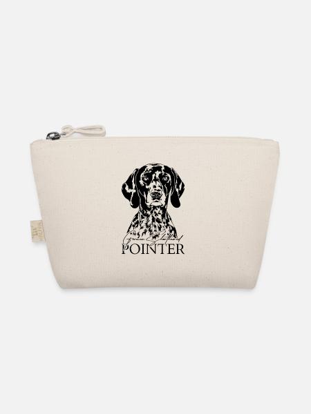 German Shorthaired Pointer Hund Wilsigns Jagdhunde - Bio-Täschchen - Natur - Vorne