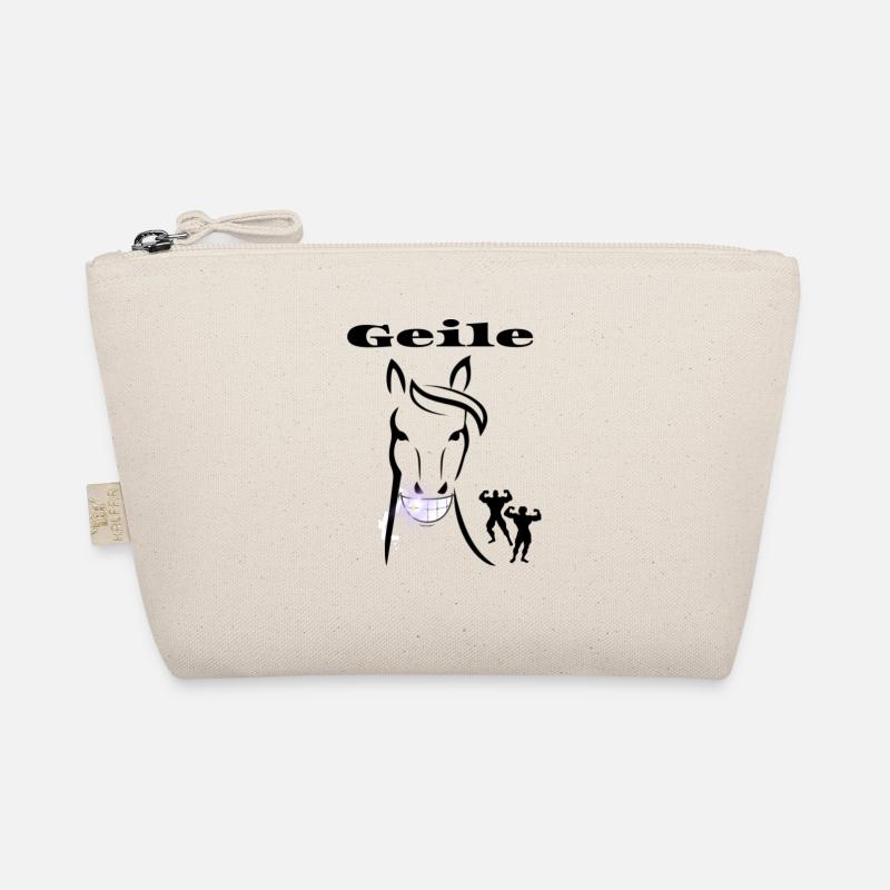 Geile Stute mit Strassstein Bio-Täschchen