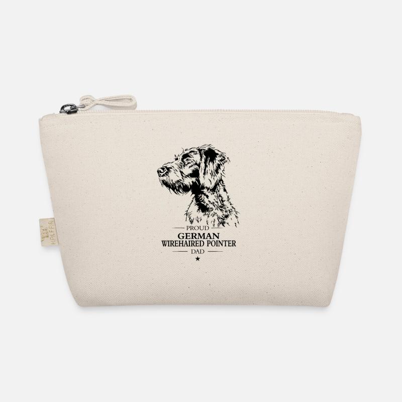 German Wirehaired Pointer Dad Dogs Dog Wilsigns Organic Pouch