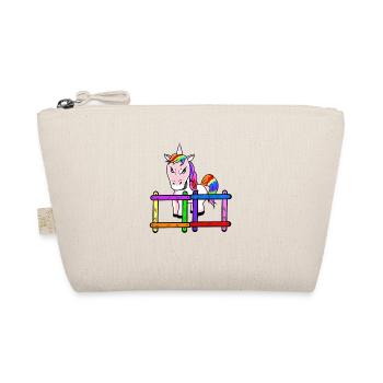 For children grim unicorn emotion feelings anger - Organic Pouch - nature - Front