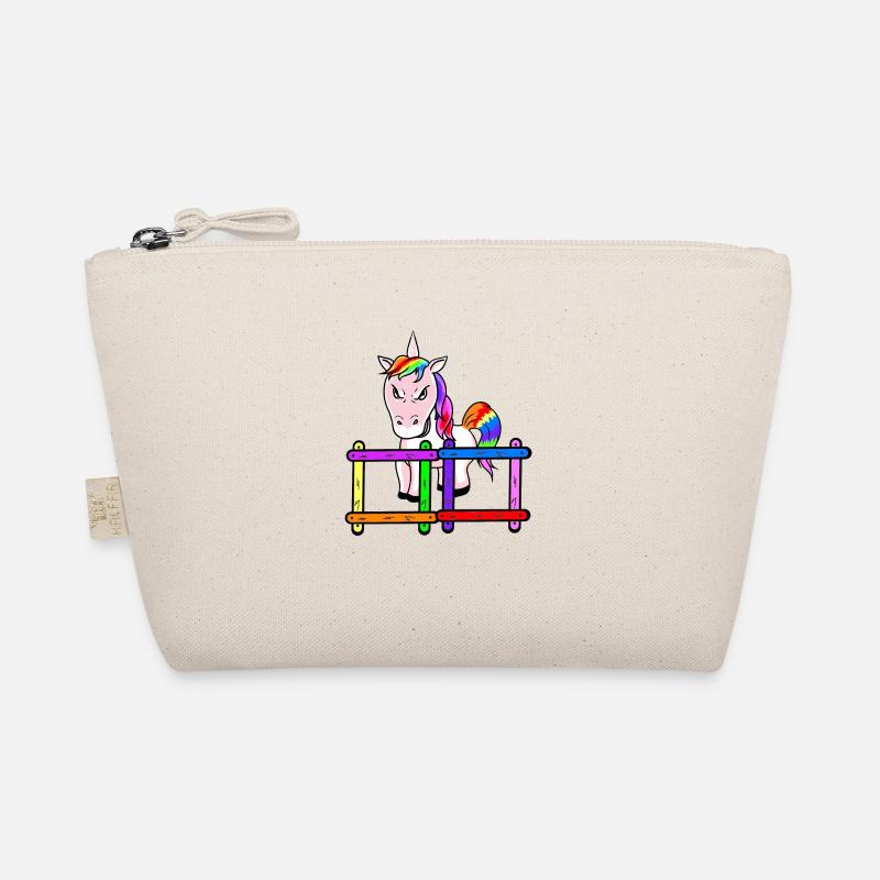 Für Kinder grimmiges Einhorn Emotion Gefühle Wut Bio-Täschchen