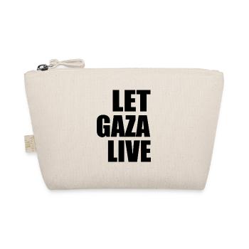 Let gaza live - Trousse biologique - nature - Devant