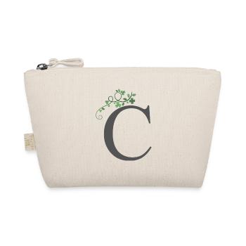 C avec trèfles - Trousse biologique - nature - Devant