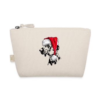 Santa HANNOVERSCHER SCHWEISSHUND Hunde Wilsigns - Bio-Täschchen - Natur - Vorne