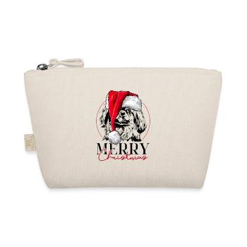 Santa PEKINGESE Joyeux Noël Chiens Wilsigns - Trousse biologique - nature - Devant