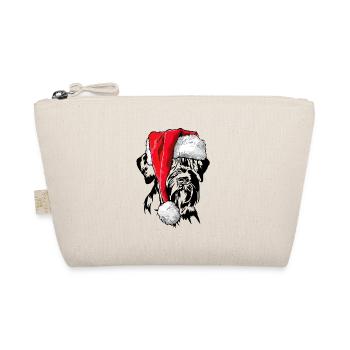 Père Noël géant Schnauzer chiens de Noël Wilsigns - Trousse biologique - nature - Devant