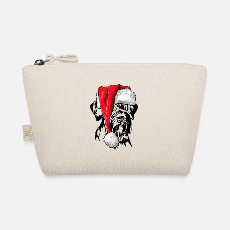 Père Noël géant Schnauzer chiens de Noël Wilsigns Trousse biologique