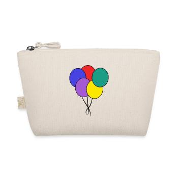 ANNIVERSARY. HAPPY BIRTHDAY. HAPPY BIRTHDAY. - Organic Pouch - nature - Front
