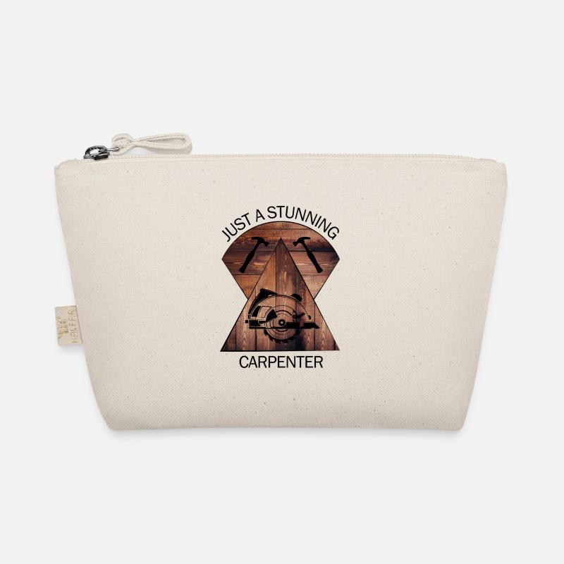 Carpenter, carpenter, carpenter, carpenter, craftsman, wood Organic Pouch