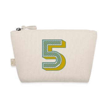 5. 5 YEARS. 5th ANNIVERSARY. 5 YEAR ANNIVERSARY - Organic Pouch - nature - Front