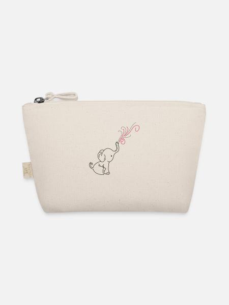 bébé elephant - Trousse biologique - nature - Devant