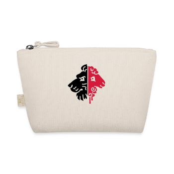 Loewe und Lamm, Lion and Lamb - Bio-Täschchen - Natur - Vorne