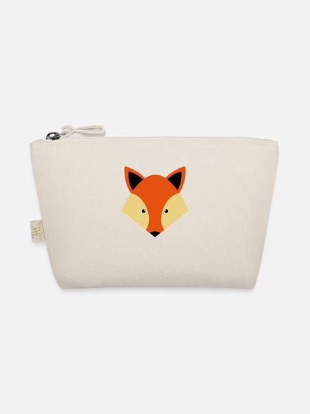 Fuchs - Bio-Täschchen - Natur - Vorne