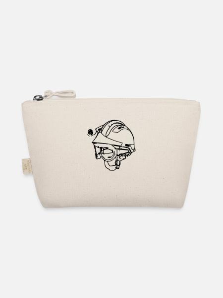Fire helmet f2 - Organic Pouch - nature - Front