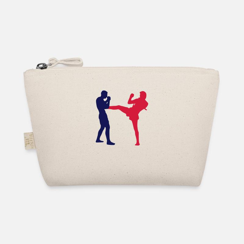 Muaythai front kick Organic Pouch