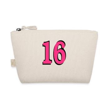 16th Birthday - Organic Pouch - nature - Front