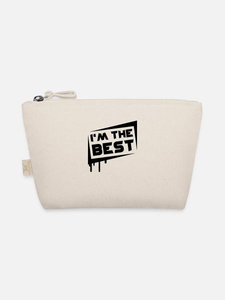 I'm The Best - Organic Pouch - nature - Front