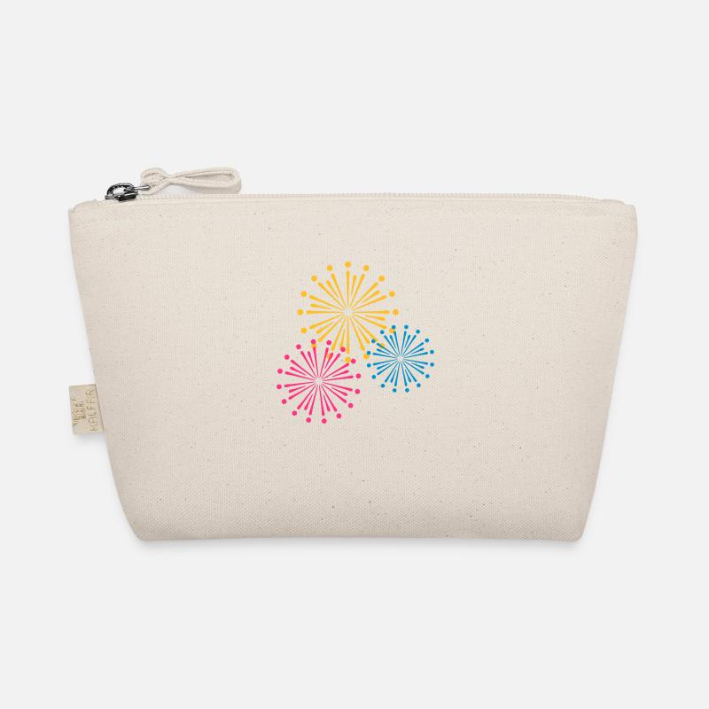 Firework Design Organic Pouch