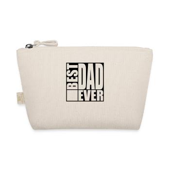 Cool Best Dad Ever Logo Design - Trousse biologique - nature - Devant