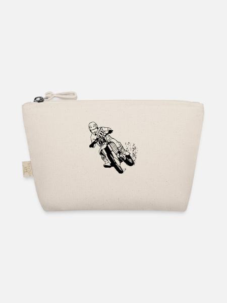 Moto Cross - Bio-Täschchen - Natur - Vorne