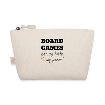 Board Game Brettspiel Jeu de Société Geek - Organic Pouch - nature - Front