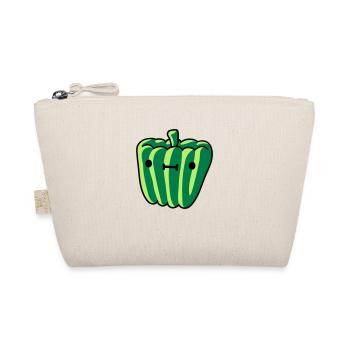 doux paprika avec visage délicieux légumes mignon le - Trousse biologique - nature - Devant