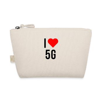 ilove5g - Bio-Täschchen - Natur - Vorne