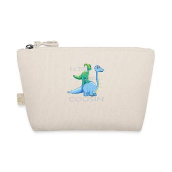 I'm the big cousin gift - Trousse biologique - nature - Devant