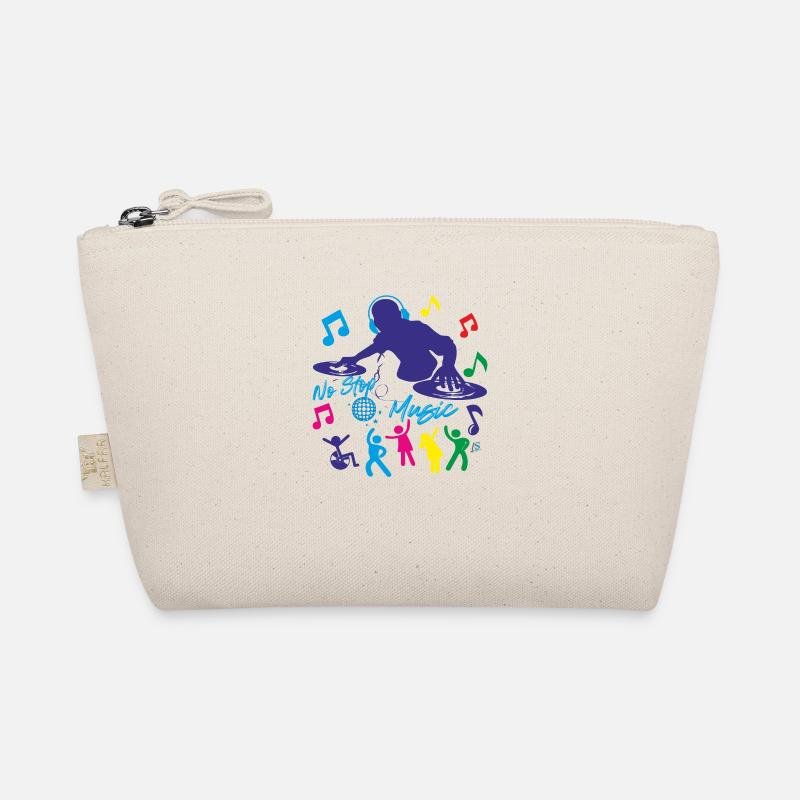 Deejay - No stop Music - Organic Pouch - nature