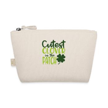 Cutest clover in the patch - Organic Pouch - nature - Front