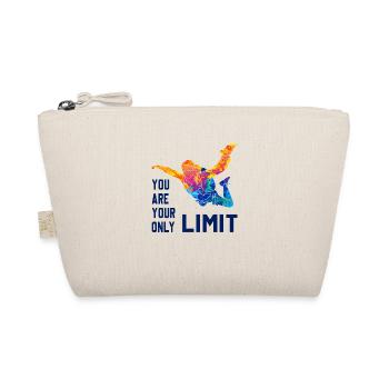 Skydive Skydiver Skydiver Freefall - Organic Pouch - nature - Front