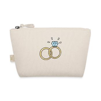 Wedding ring - Organic Pouch - nature - Front