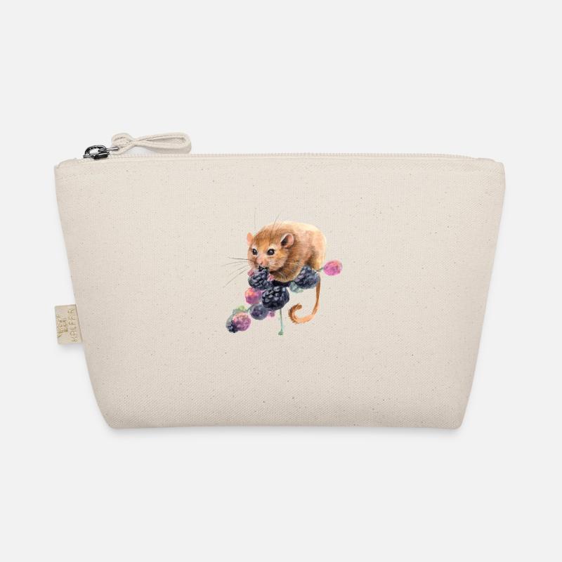 Hazel dormouse Organic Pouch